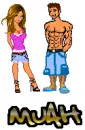 Girl and a guy
