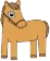 horse brown