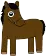 dark brown horse