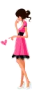 girl with heart
