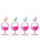 pink glases