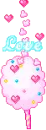 love...like cotton candy