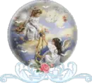 Angels in a globe