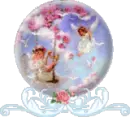 Angels in a globe