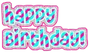 happy birthday pink n blue