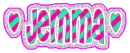 jemma green and pink