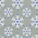 m&m snowflakes