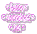 happy valentines day pink and white