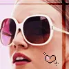 girl with glasses