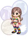Raving girl