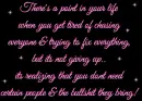 ..its not giving up