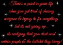 ..its not giving up