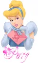 CInderella with Letter and Glitter