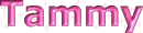 Tammy in pink with sparkles