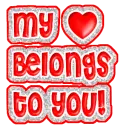 my heart belongs to you