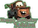 Happy Birthday Sabian
