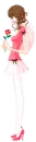 girl with rose