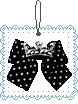 black bow