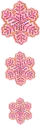 pink flakes