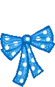 blue bow