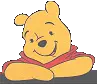 Pooh Waving