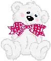 Cute White Teddy Bear