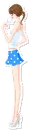 blue