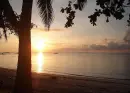 sunset at the beach...