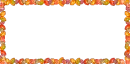 frame with leafs