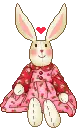 cute lady bunny