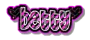 Betty black and pink