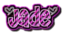 jade black and pink
