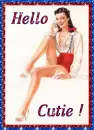 Hello Cutie Pinup