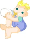 baby eating