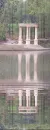 Reflecting Water with Gazebo and Trees