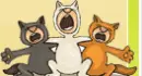 look  the cats sing