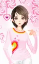 GIRL IN PINK