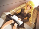 Reading on the Steps