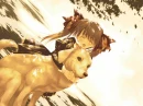 with dog