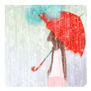 red umbrella