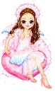 pink cute dolly