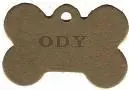 dog plate - ody