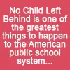 No child left behind