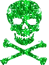 green skull