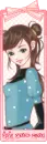 girl in pink frame