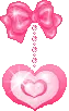 hanging  hearts