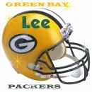 Green Bay Packers Helmet with Name