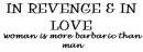 revenge && love