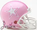 Cowboy Pink Helmet with Glitter and Name