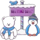 North Pole Friends with Saying